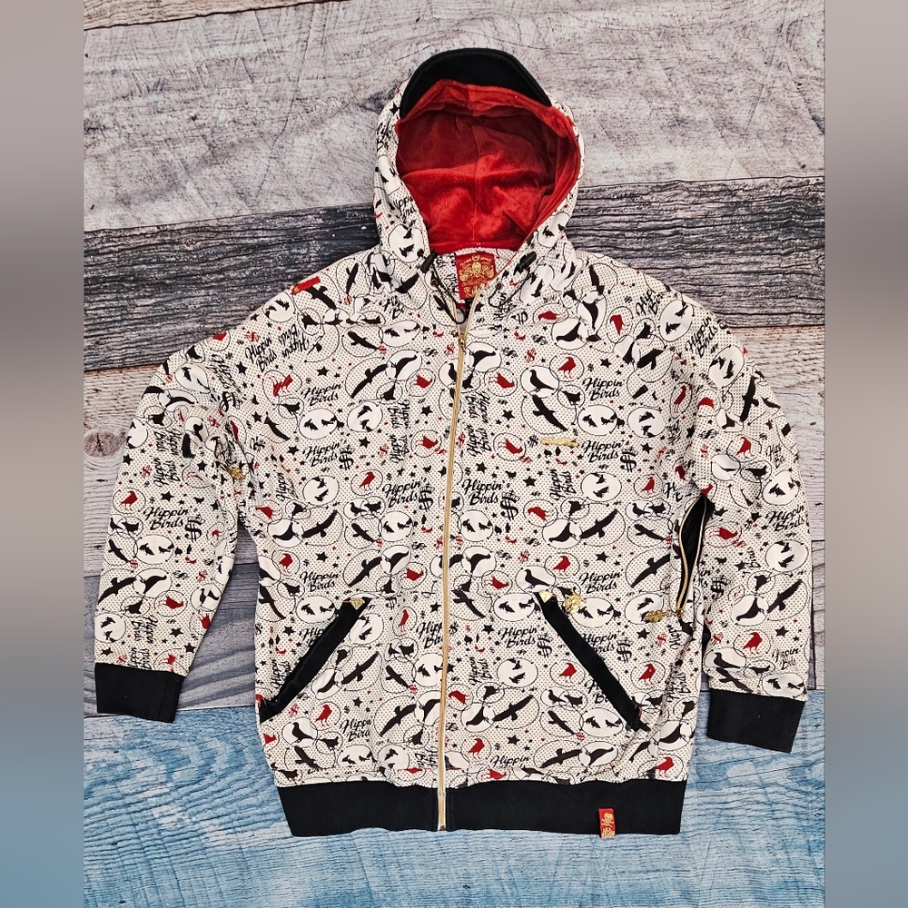 Stash House Hoodie Birds Logo Rare Vintage Y2K Men's Size 3XL